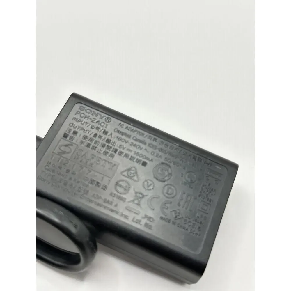 Genuine SONY PlayStation PCH-ZAC1 AC Adapter Charger ADP-708SR PS Vita No USB
